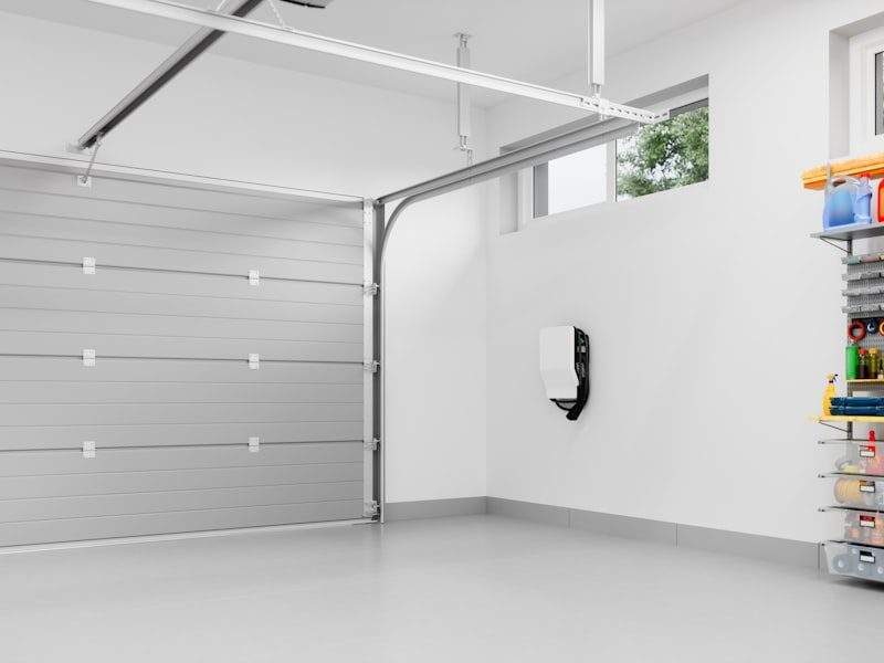 Clean garage after cleanout in Beverly Hills, CA